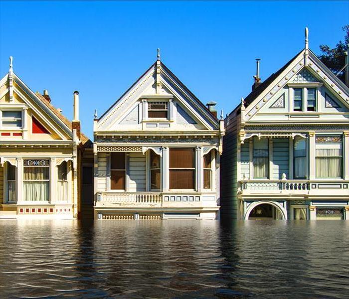 Water flooding homes